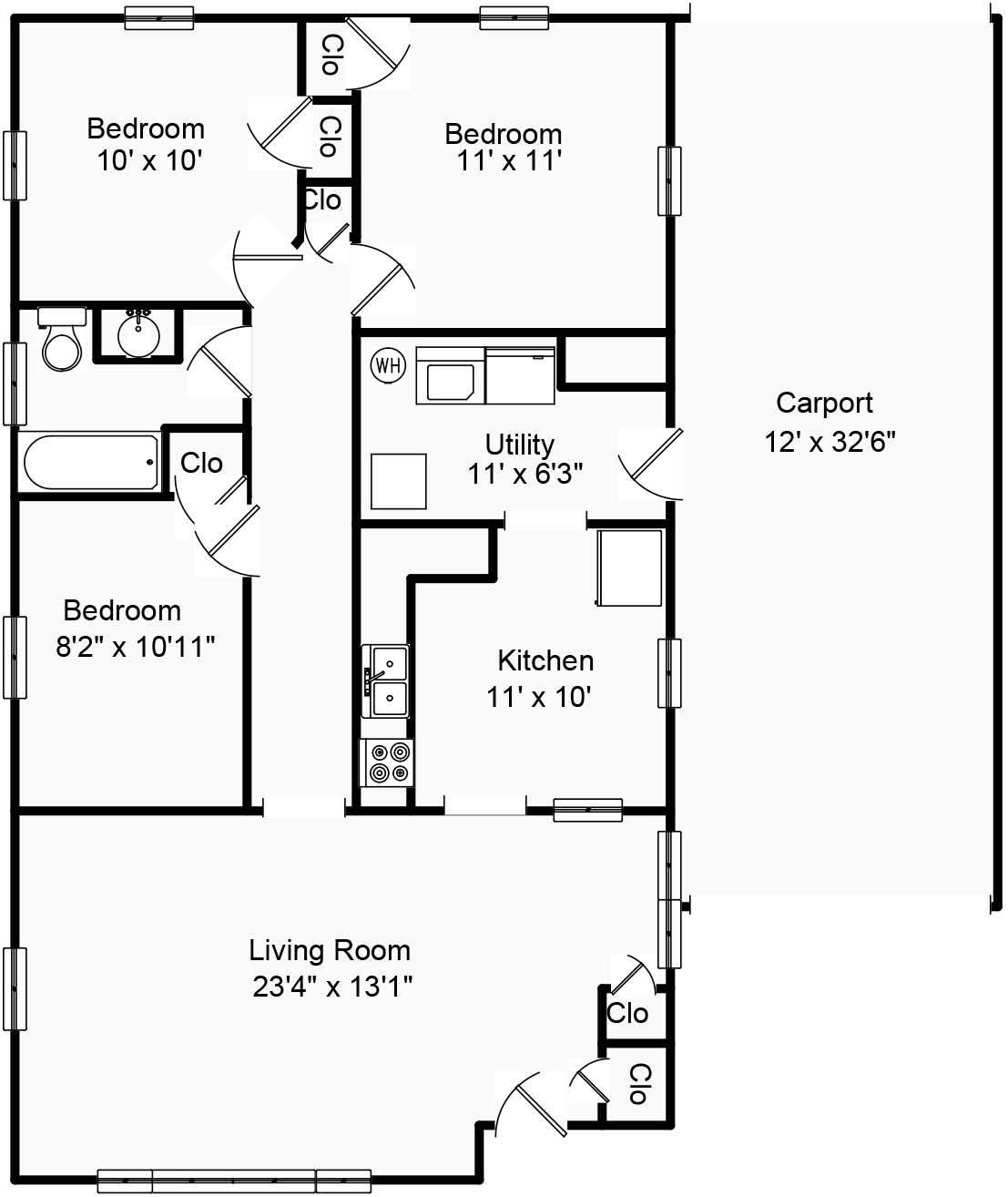 3948 E Grand Avenue, Decatur, IL Floorplan
